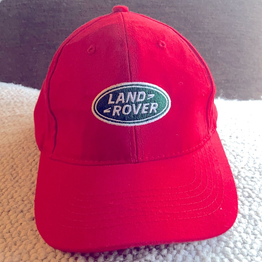 #Landrover Baseball hat in Red